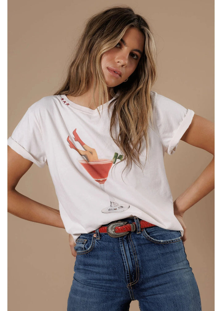 All Us Graphic Tee Martini Legs Boy Tee