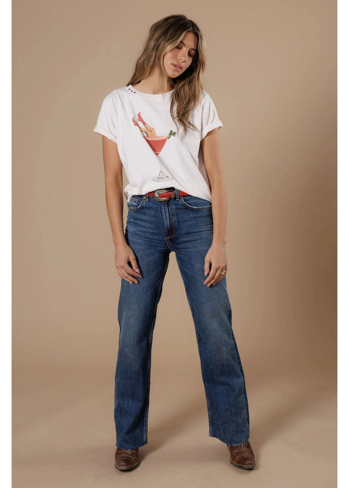 All Us Graphic Tee Martini Legs Boy Tee