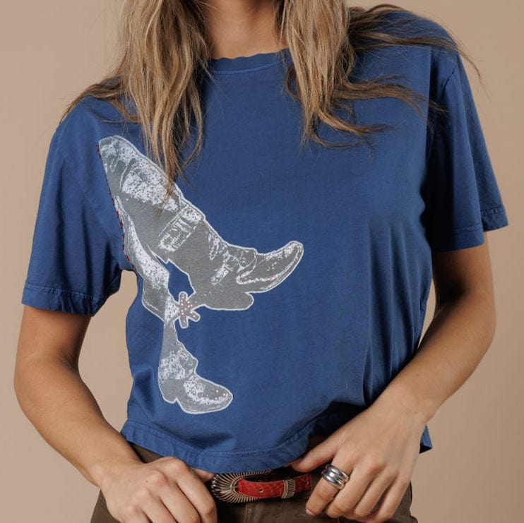 All Us Graphic Tee Spur Wide Boy Tee