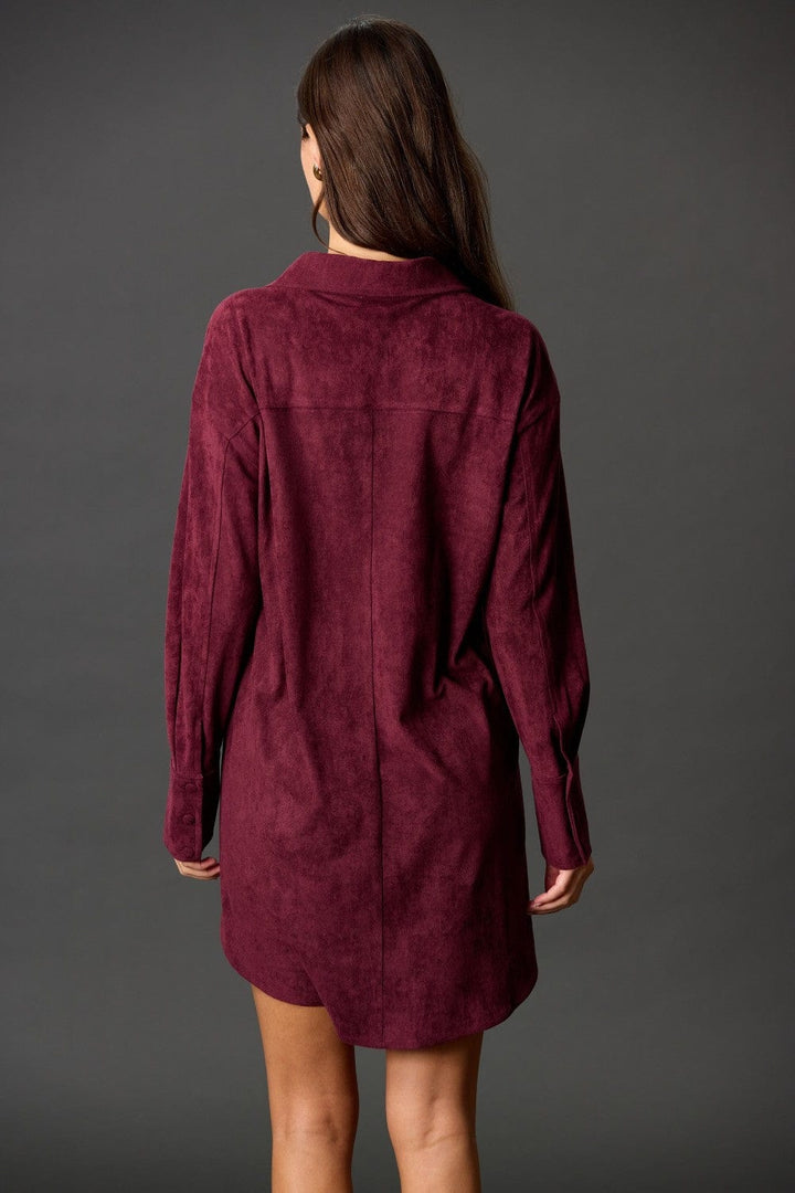 Before You Collection Dress Arlet Suede Short Dress
