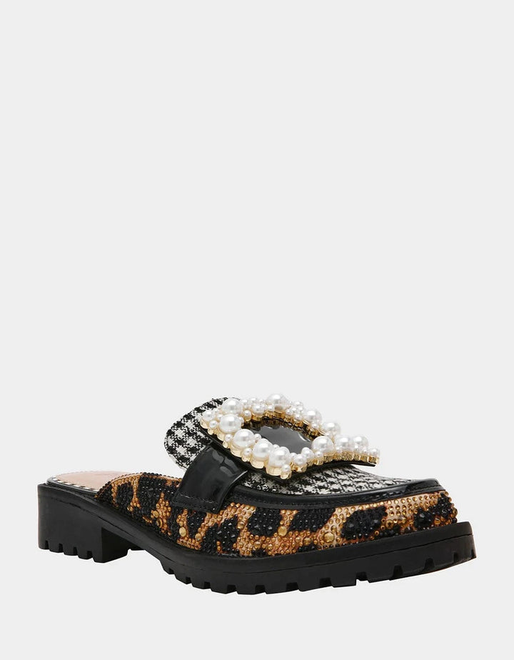 Betsey Johnson Kicks Leopard Multi / 6 Grayce Loafers