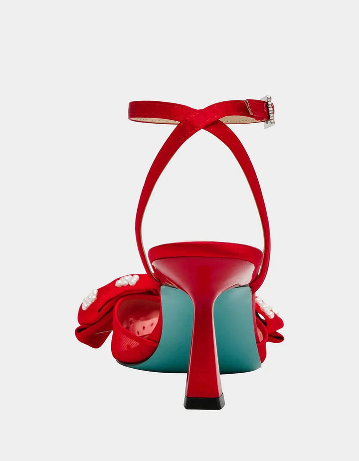 Betsey Johnson Sandal Mark Red