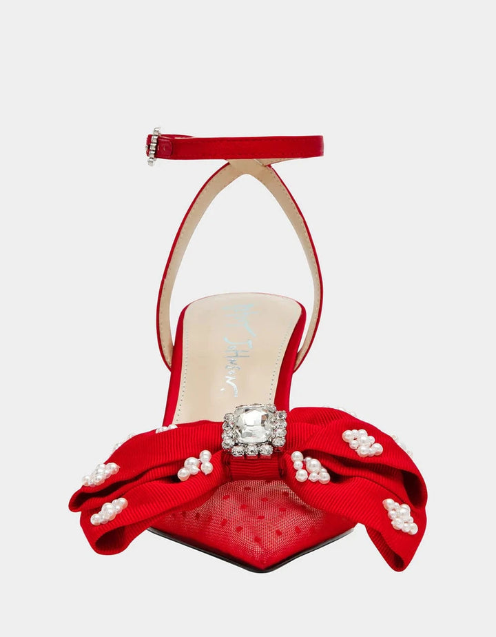 Betsey Johnson Sandal Mark Red