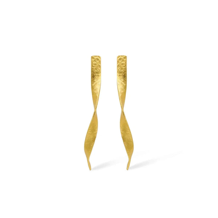 By Aris Earrings Swirl Post Earrings