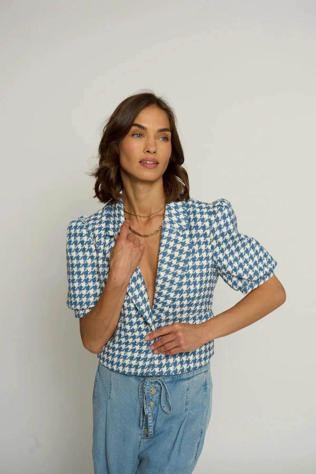 Central Park West NY Top Josie Blazer Top
