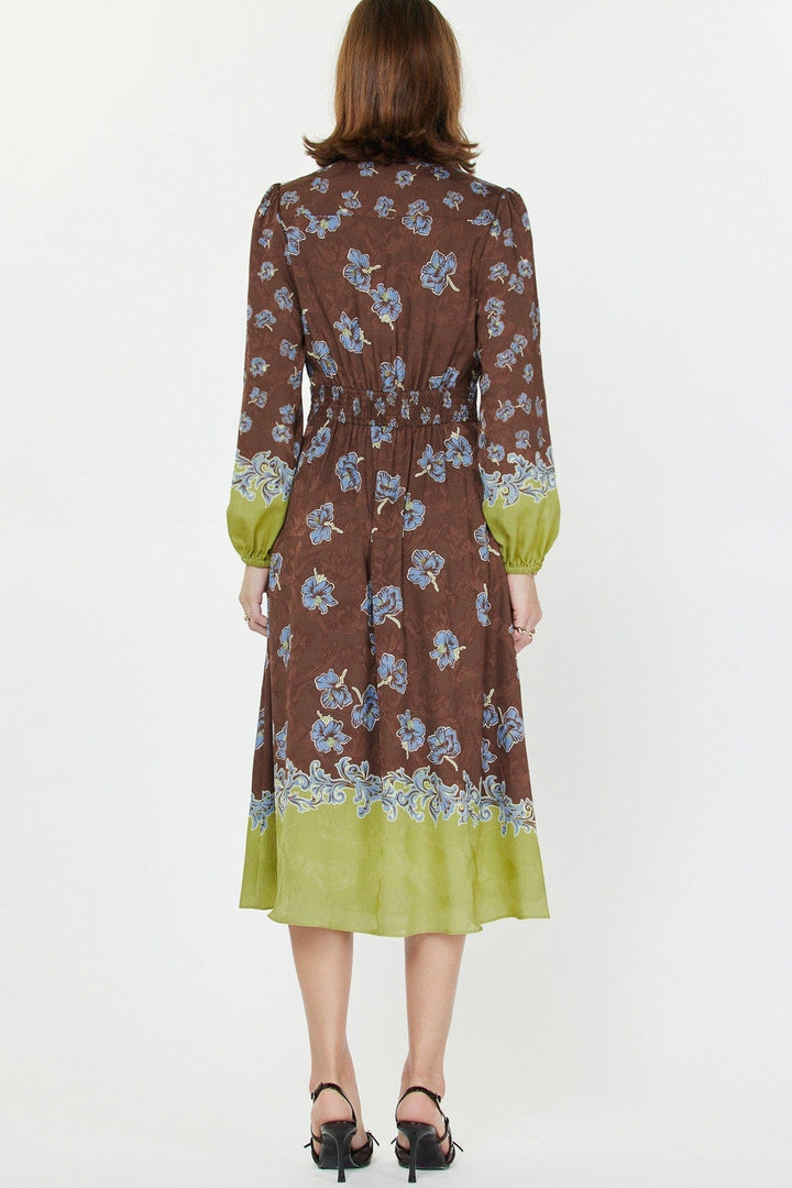 Current Air Dress Eliana Floral Midi Dress