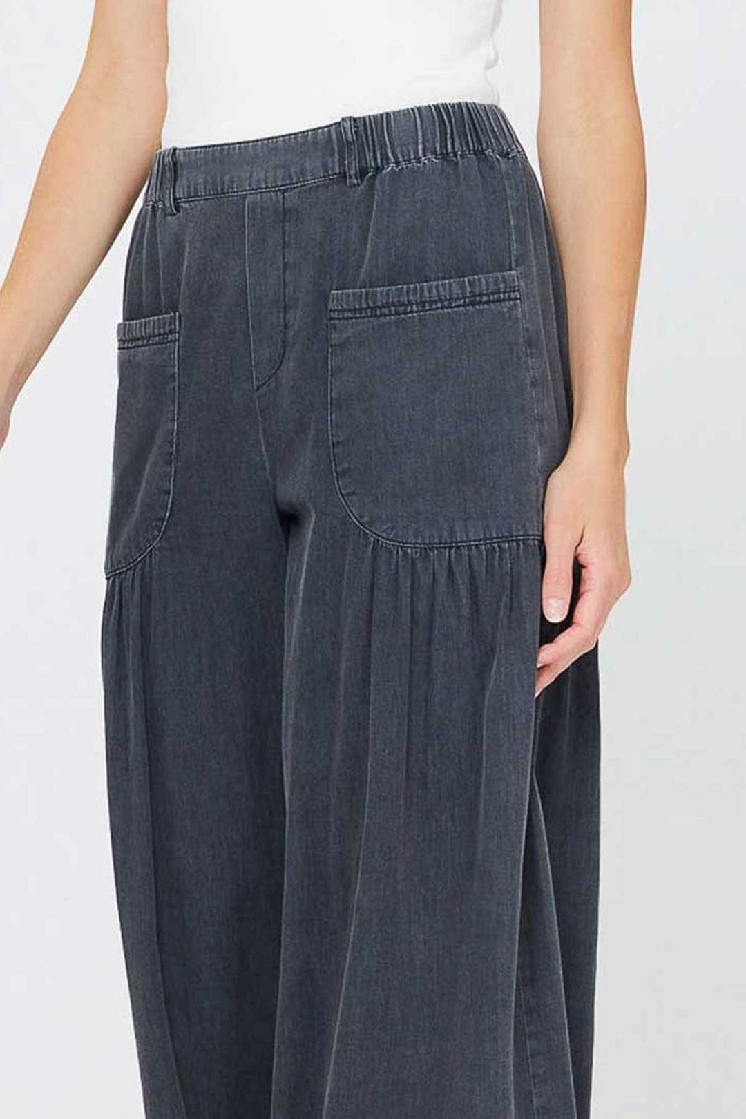 Current Air Pants Joy Wide Tiered Pants