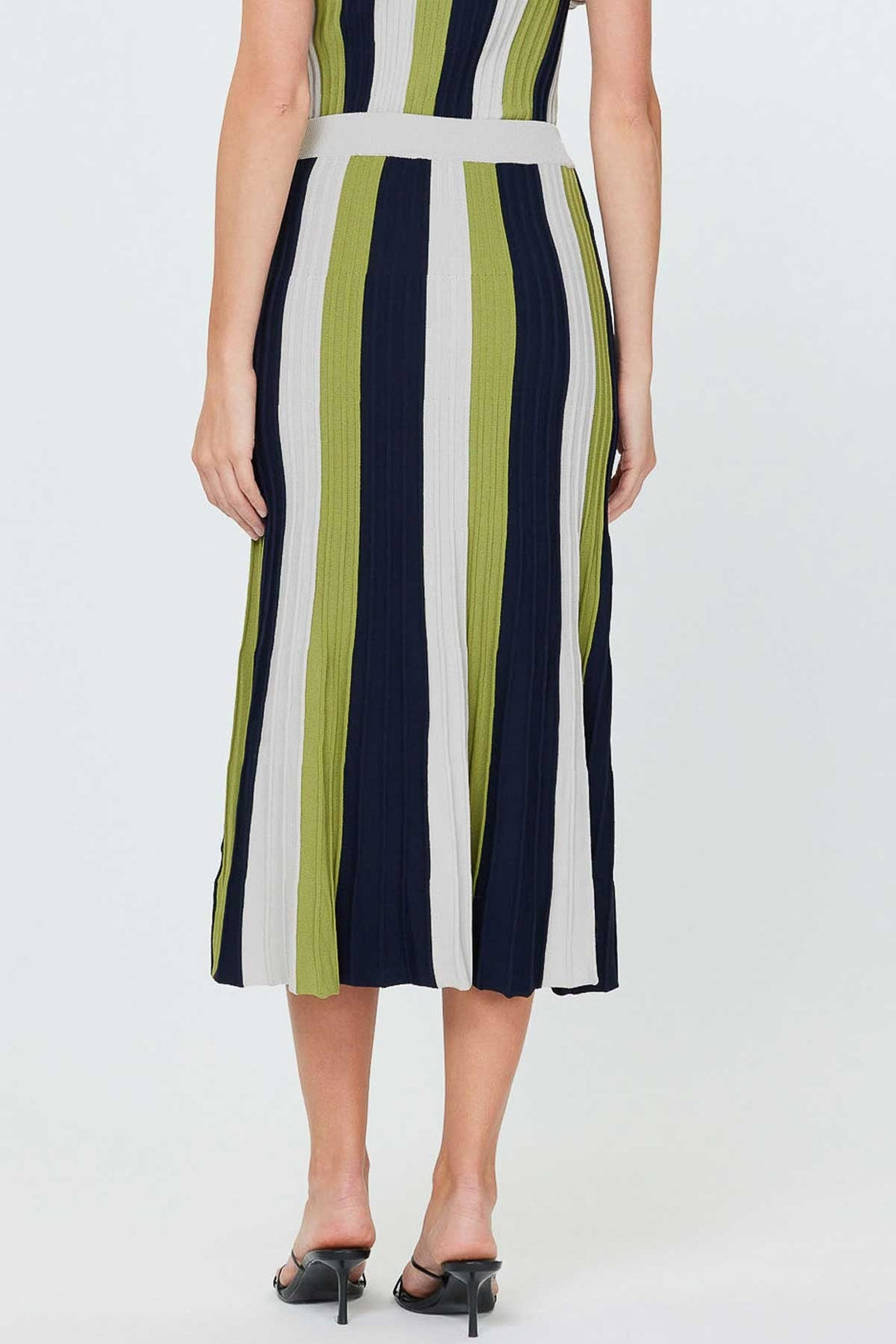Current Air Skirt Nylah Color Block Sweater Skirt
