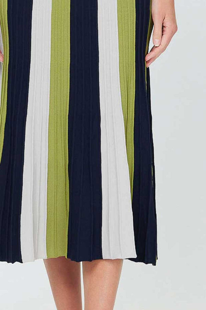 Current Air Skirt Nylah Color Block Sweater Skirt