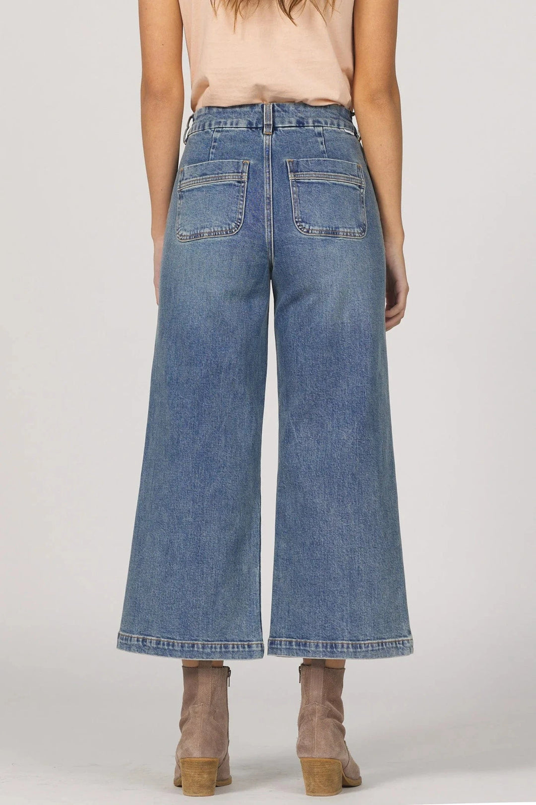 Dear John Denim Denim Audrey Wide Leg Jean