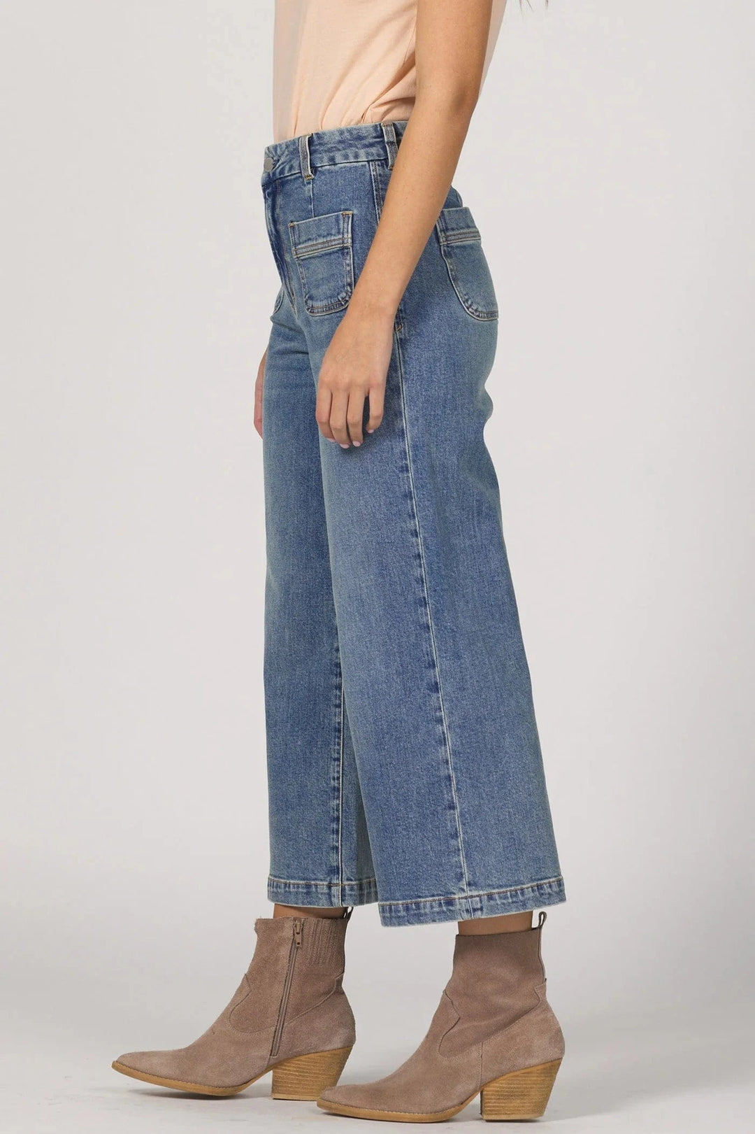 Dear John Denim Denim Audrey Wide Leg Jean