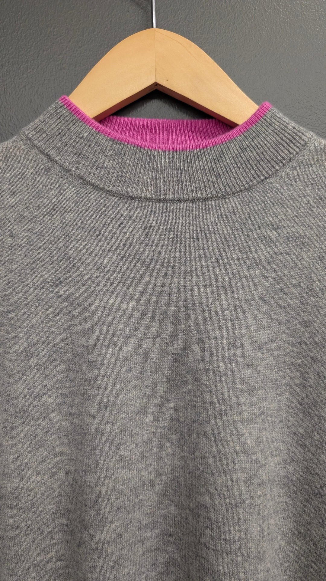 Design History Sweater Belle Contrast Cashmere Sweater