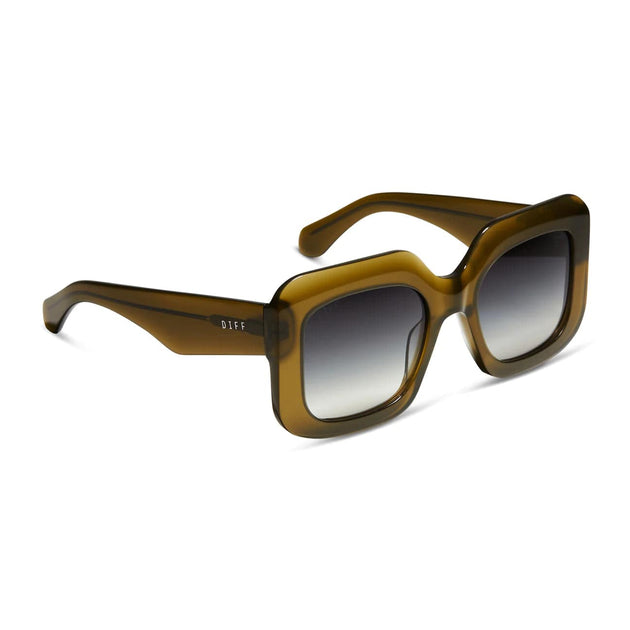 Lenox Aviator Sunglasses  Gold & Sea Tortoise Tips & Brown