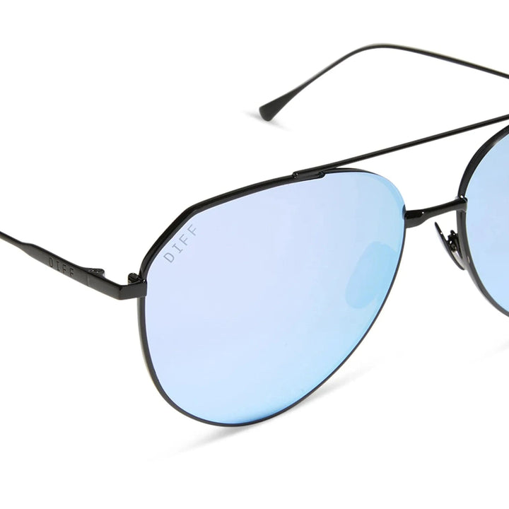 DIFF Sunglasses Dash Black Sunglasses