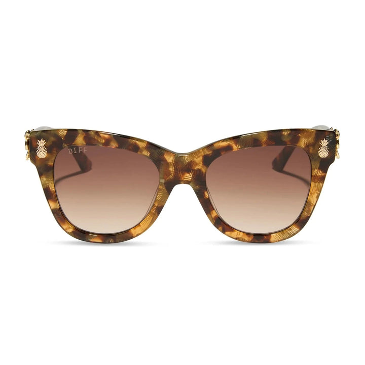 DIFF Sunglasses White Lotus - Hawaii Coconut Sunglasses