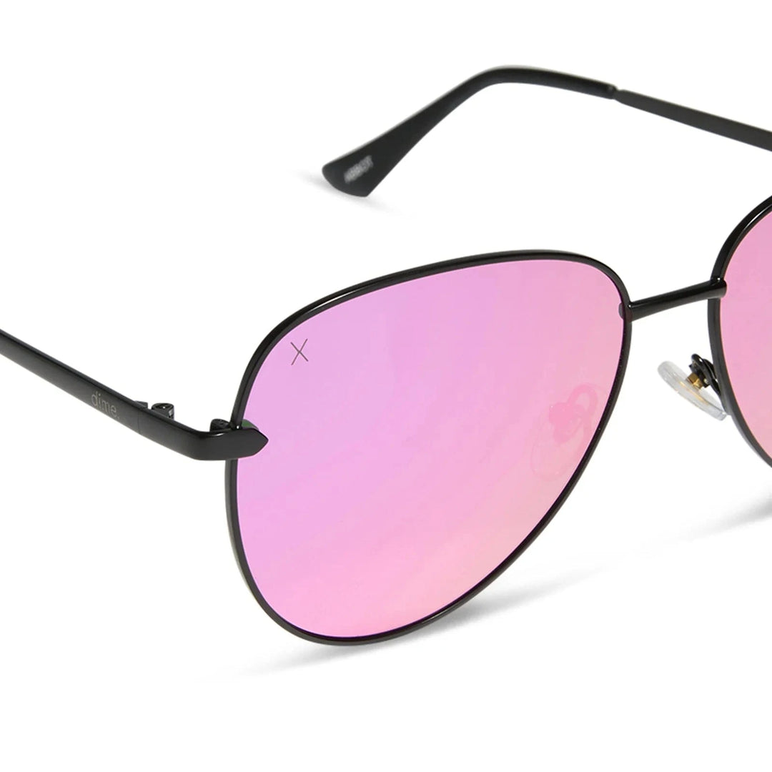 Dime Optics Sunglasses Abbot Aviator Sunglasses