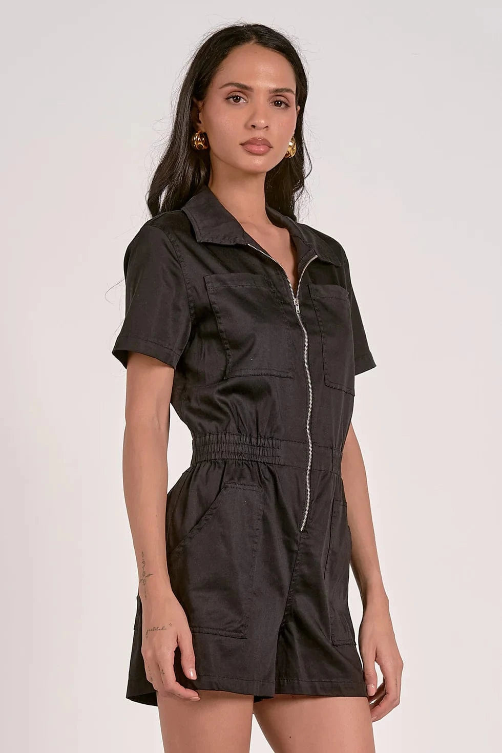 Elan Romper Black / S Isla Romper