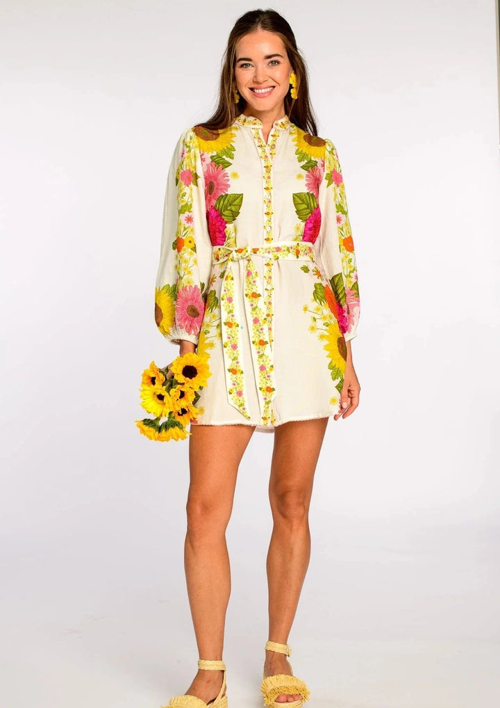 Elizabeth James Dress Wildflower Ivory / S Sadie Dress