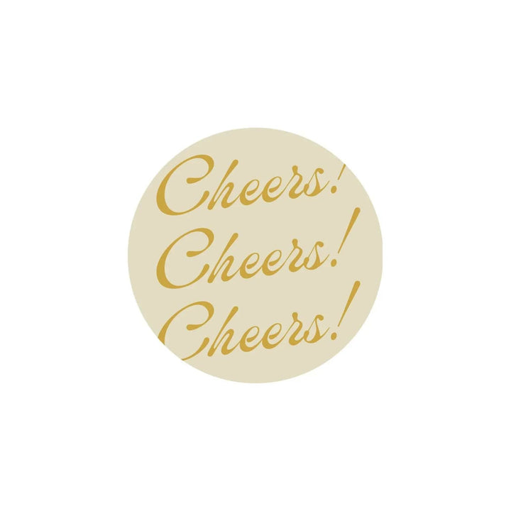 Emergency Confetti Coasters Cheers Emergency Confetti Coaster