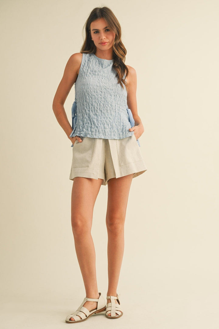 En Merci Skort Ella Striped Skort