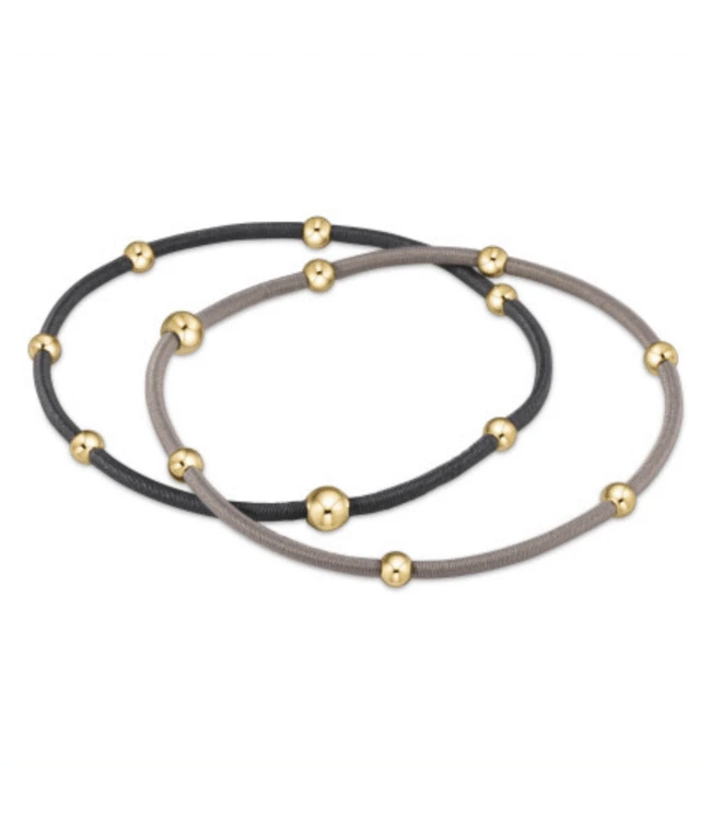 enewton Bracelet "E"essentials Bracelet Hair Tie Set - Holy Smokes