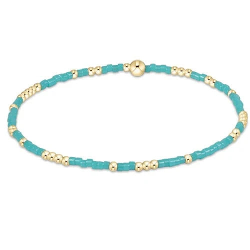 Hope Unwritten Bracelet - Turquoise – Teal Poppy