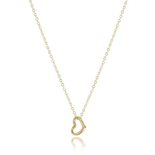 enewton Necklace Love Small Gold Charm - 16" Necklace Gold