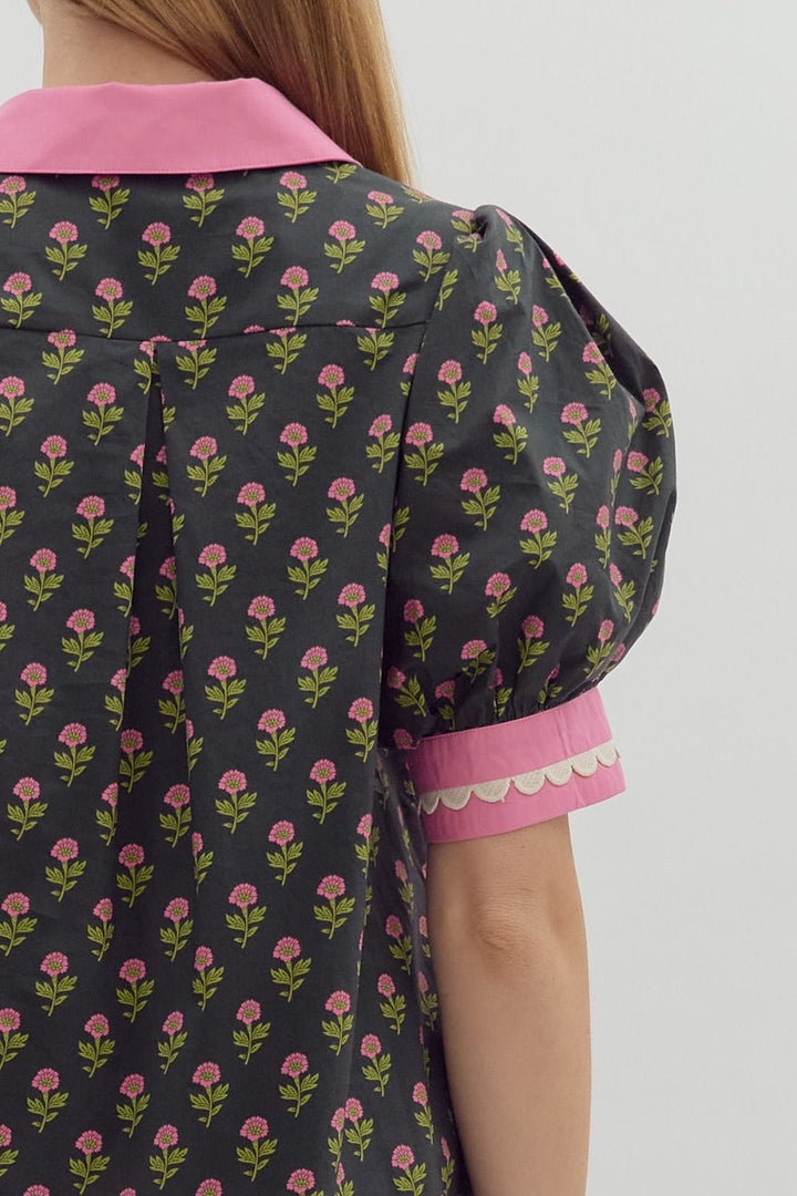 Entro Dress Alexis Floral Mini Dress