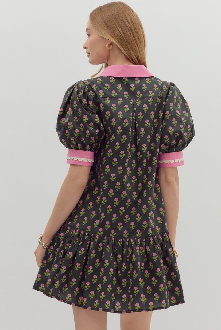 Entro Dress Alexis Floral Mini Dress