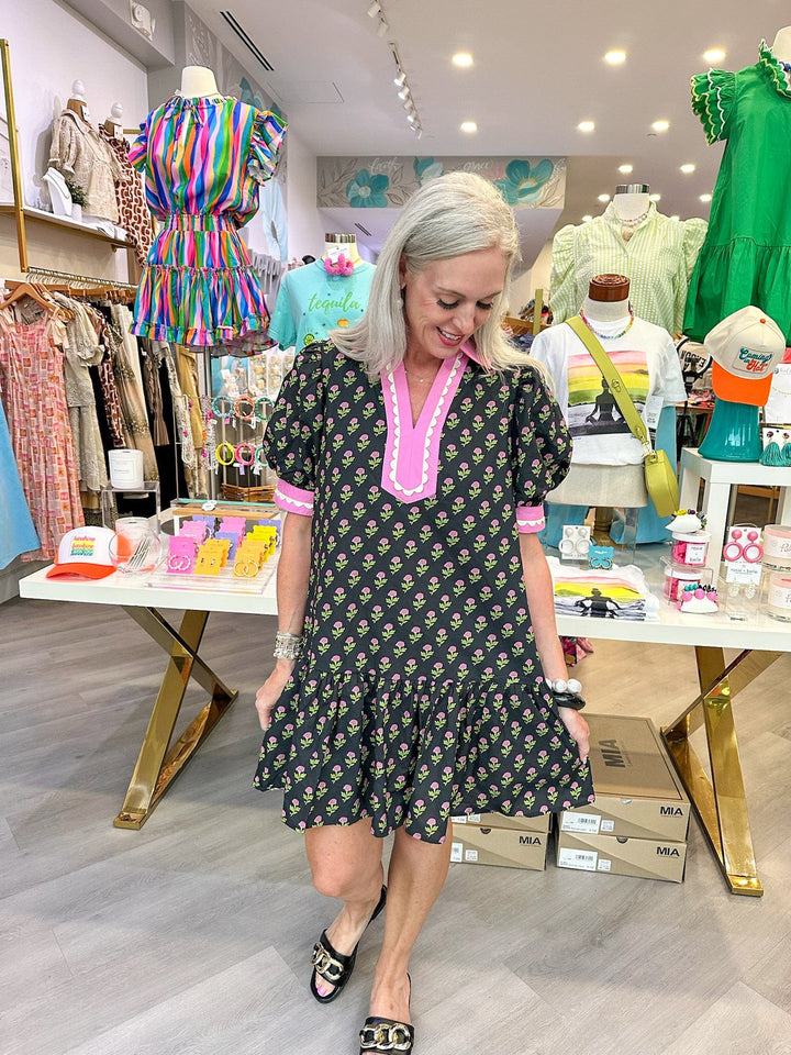 Entro Dress Alexis Floral Mini Dress