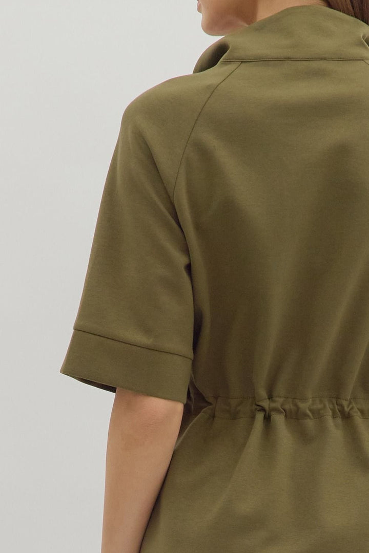 Entro Dress Josie Zip Front Dress