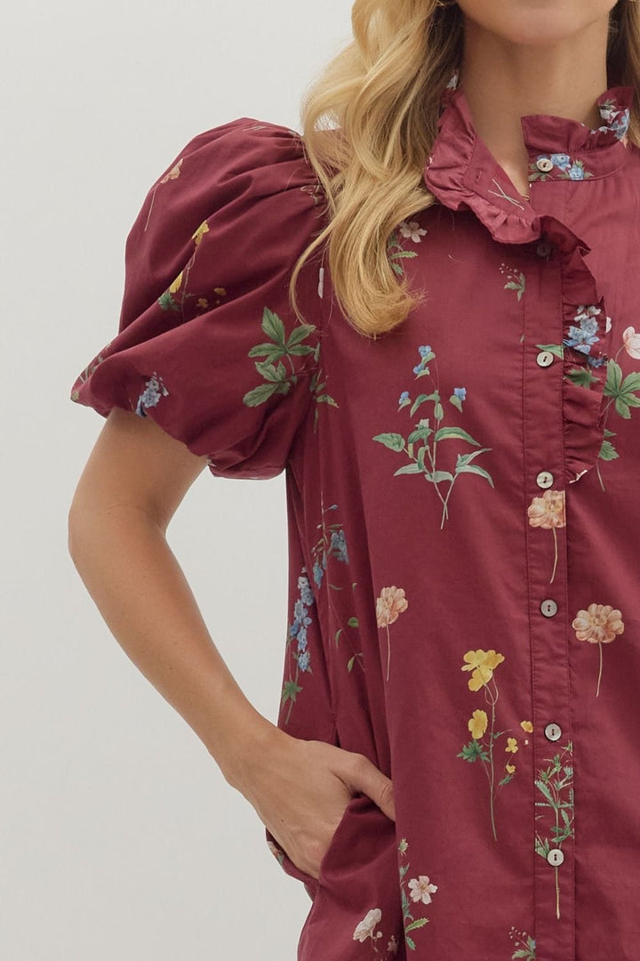 Entro Dress Maya Floral Dress