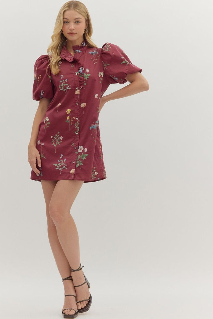 Entro Dress Maya Floral Dress