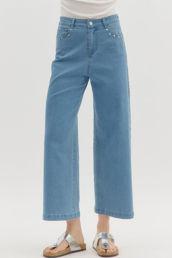 Entro Pants Maisie Stud Pants