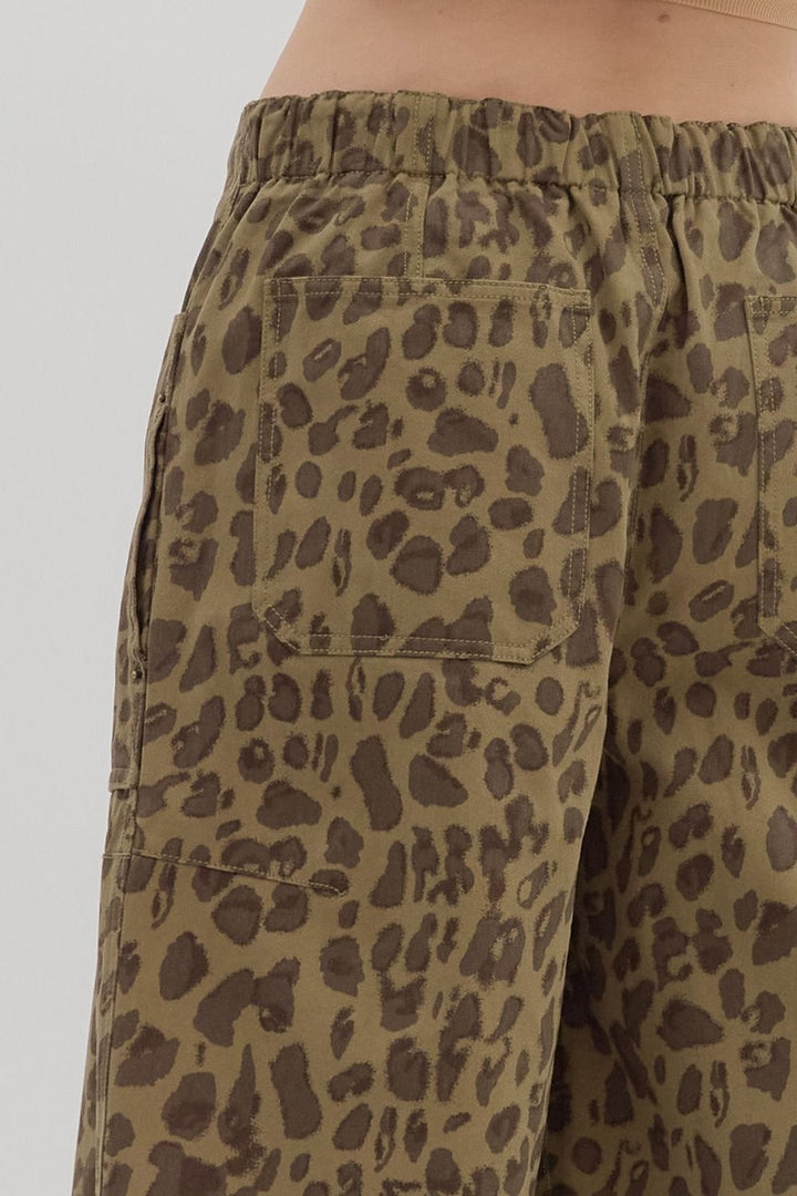 Entro Pants Mavis Leopard Pants