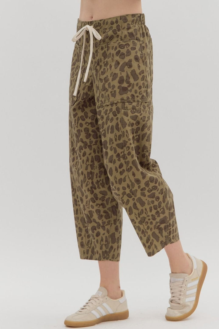 Entro Pants Mavis Leopard Pants