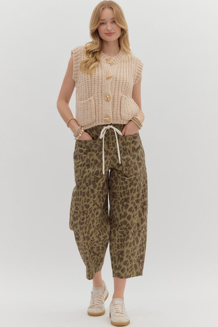 Entro Pants Mavis Leopard Pants