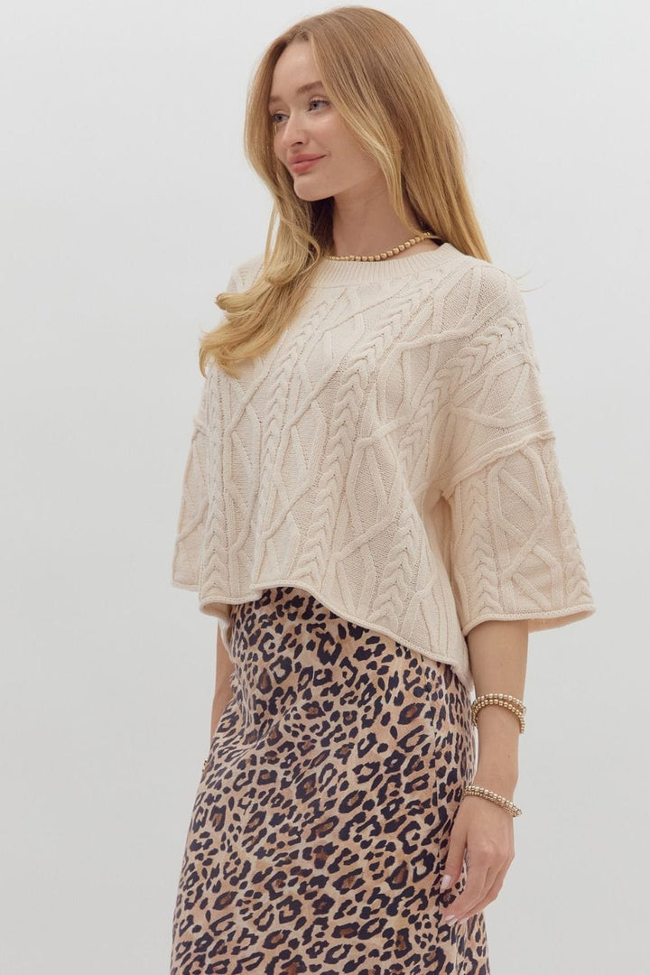 Entro Sweater Leyla Knit Sweater