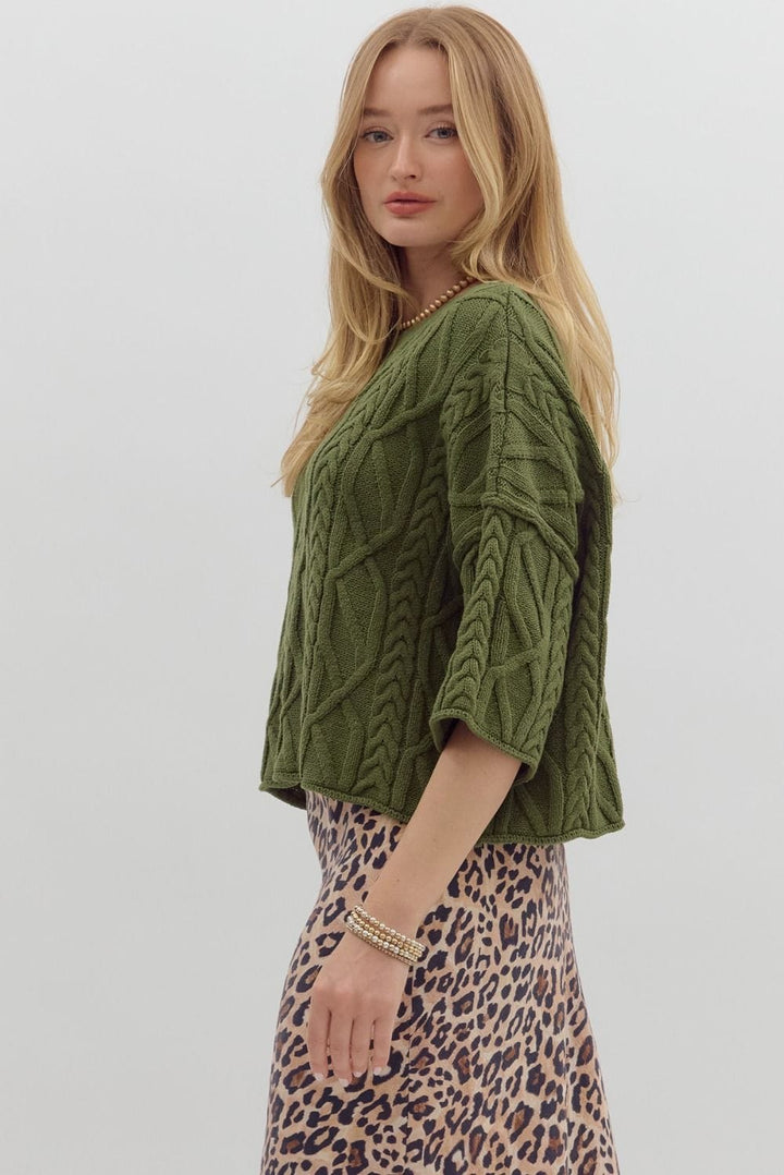 Entro Sweater Leyla Knit Sweater