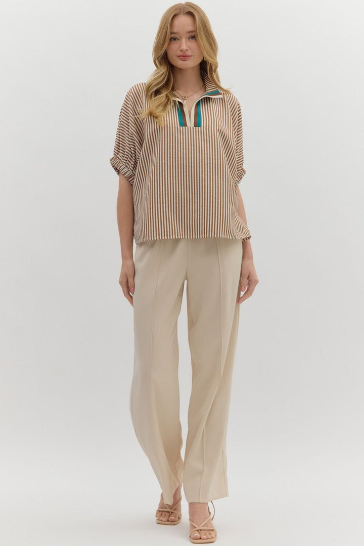 Entro Top Julia Stripe Top