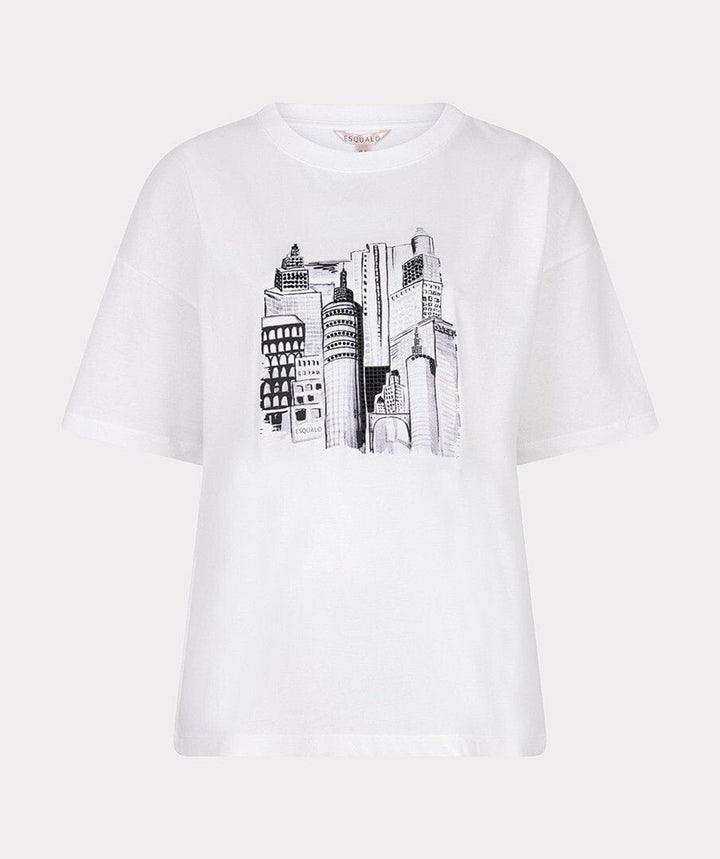 Esqualo Graphic Tee Esqualo Skyline Tee