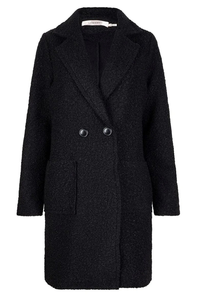 Esqualo Jacket Bloucle Knitted Long Cardigan