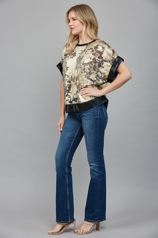 Fate Top Natalia Abstract Top