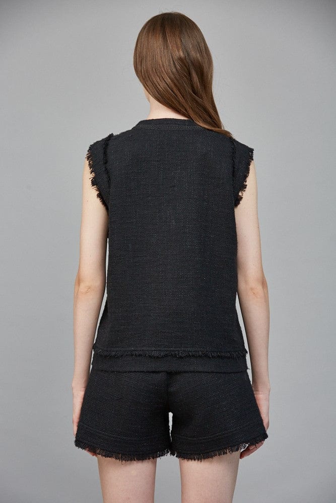 Fate Vest Monroe Tweed Vest