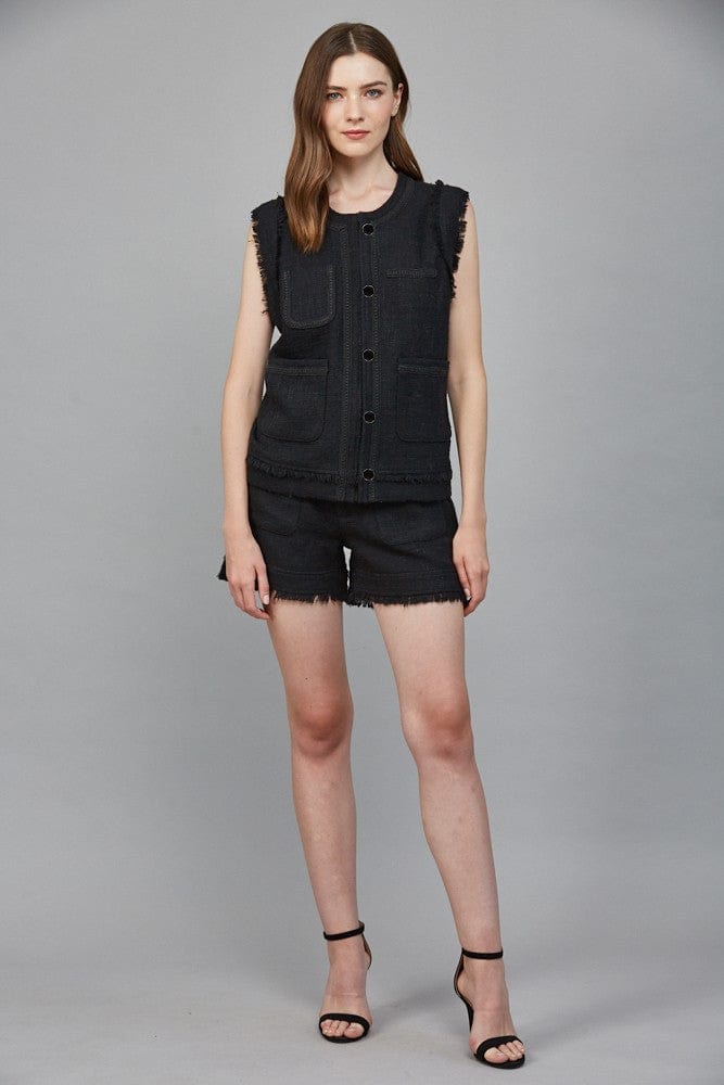 Fate Vest Monroe Tweed Vest