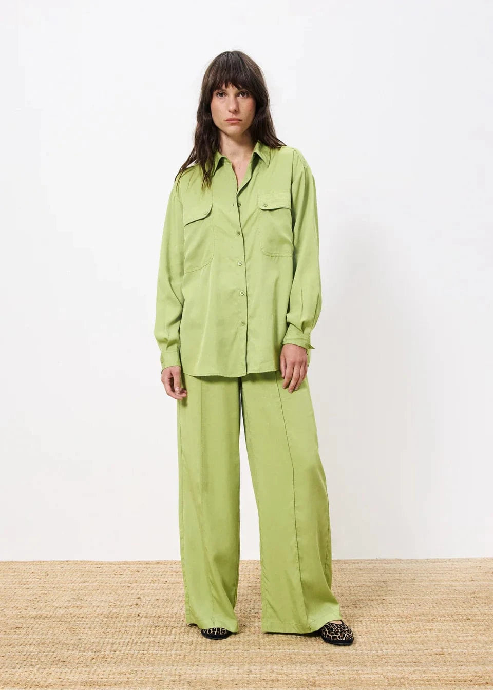FRNCH Pants Palmina Wide Leg Pants