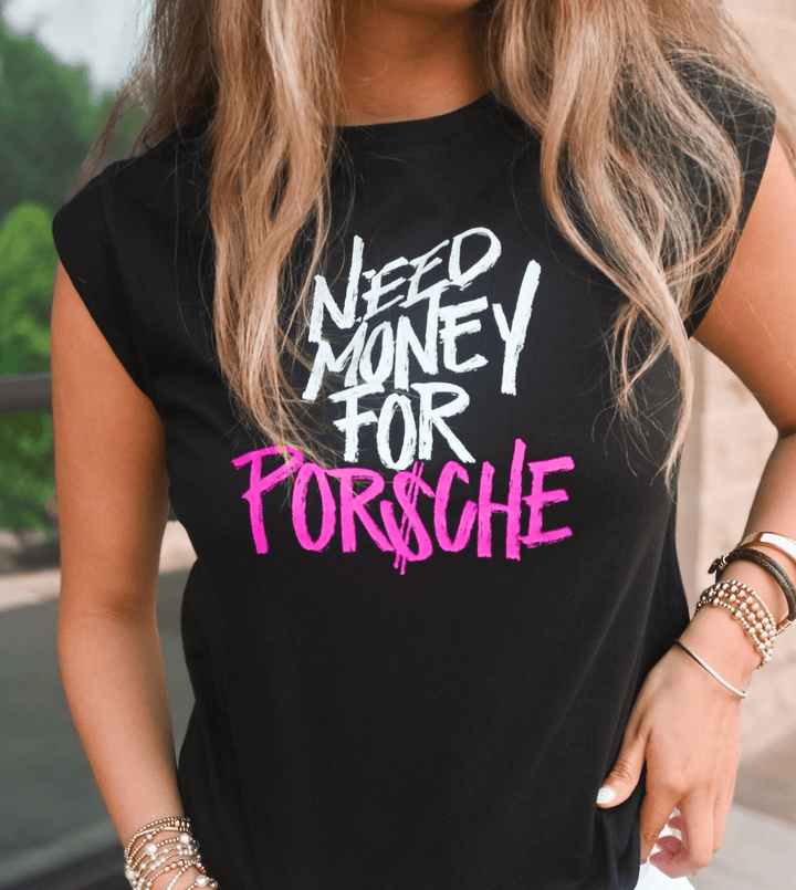 Girl Babble Tees Graphic Tee Need $$ Tee
