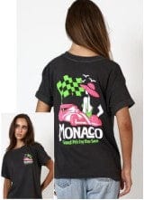 Girl Dangerous Tee Vintage Black / S Monaco Tee