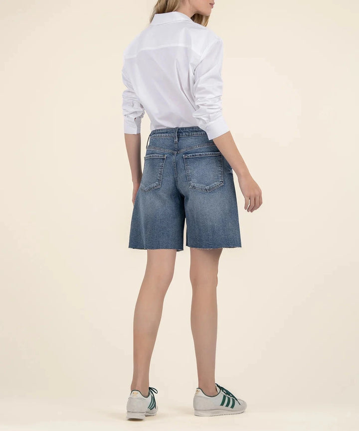 KUT from the Kloth Denim Hailey High Rise Bermuda - KB2016MA4