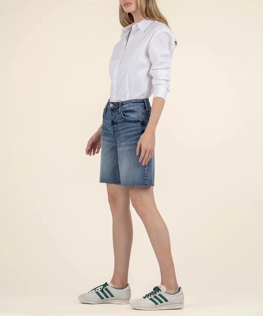 KUT from the Kloth Denim Hailey High Rise Bermuda - KB2016MA4